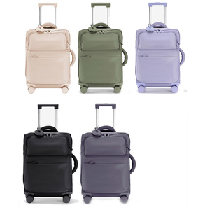 <span class=keywords><strong>Valigia</strong></span> Trolley da Donna Ultra Leggera in <span class=keywords><strong>Tessuto</strong></span> Multifunzionale con USB, 24 Pollici, <span class=keywords><strong>Grande</strong></span> Capacità, Bagaglio a Mano - Product Image 2