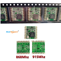 1000 pièces/bobine Original RFM95 RFM95W-915S2 915Mhz RF émetteur-récepteur LoRa Module SX1276 pour l'Amérique du Nord, Royaume-Uni, Corée, Japon