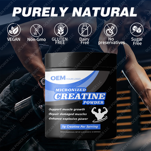 Poudre de monohydrate de créatine pure Supplément de renforcement musculaire pour l'amélioration de la force et de la performance Poudre de monohydrate de créatine - Product Image 4