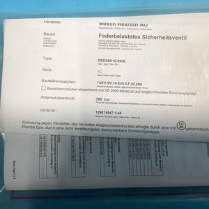Vannes de contrôle hydrauliques à commande directe R900769384 DBDS6K1X/200E pour pompe, 200 bars - Product Image 4