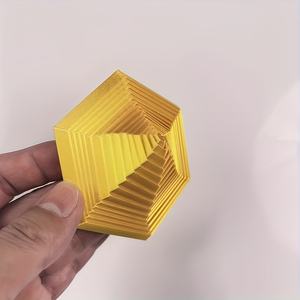 Cubo Infinito Personalizado Impreso en 3D |   Juguete de Escritorio Hexagonal Portátil Ecológico Antiestrés para Adultos y Niños, Alivio de la Ansiedad - Product Image 6