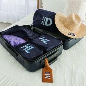 3PC/Set <b>Waterproof</b> Nylon Packing Cubes Clothing Storage <b>Bags</b> Sorting Mesh Compression Luggage <b>Bags</b> Travel Organizer Pouch - Product Image 5