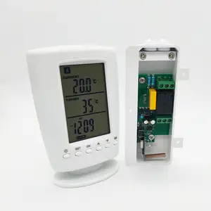 Termostato digital com fio de controlador de temperatura para painéis de aquecimento elétrico