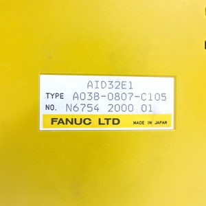 แผงเชื่อมต่อ Fanuc A03B-0807-C105 i/o โมดูลชิ้นส่วนอะไหล่ระบบ CNC ของแท้ - Product Image 3