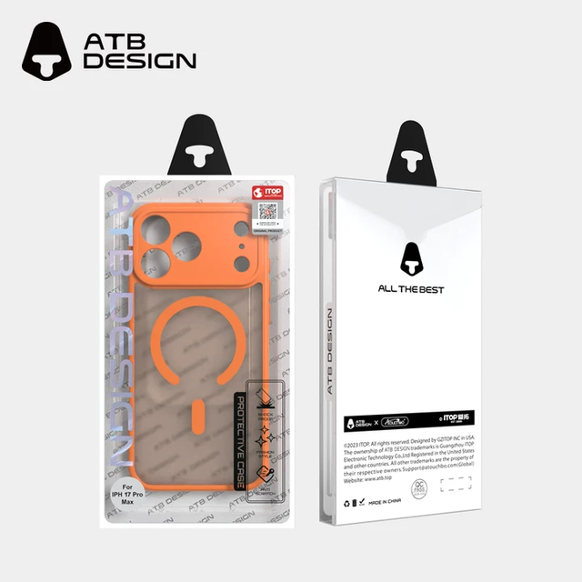 ATB Premium Soft Touch Matte iPhone 16 17 18 Pro Max Case Full Lens Protection Shockproof Custom Magnetic Mobile Phone Case