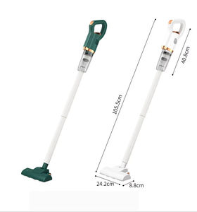 Aspirapolvere portatile portatile ricaricabile 3-in-1 potente aspirazione Wireless senza fili Cordless con funzione senza sacchetto per la cura del pavimento - Product Image 3