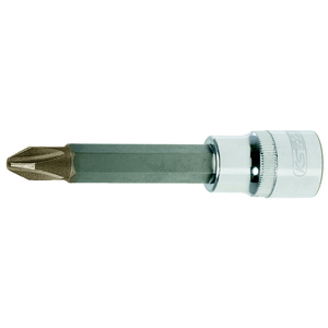 ULTIMATE®PHILLIPS®Zócalo para destornillador Cr-V de 1/2 \ "Torx con llave, características hexagonales L.110mm-PH3 para reparación DIY - Product Image 1