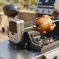 Kit de rôtissoire pour barbecue