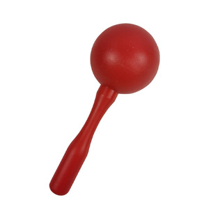 มารากัสพลาสติกหัวกลมสีเหลือง 21*8 สำหรับเด็กอุปกรณ์ช่วยสอนดนตรีของเล่นเครื่องดนตรี - Product Image 4