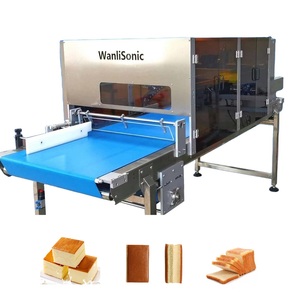 Wanlisonic thương mại thép không gỉ siêu âm tấm pho mát bánh Máy cắt thực phẩm chia phần thiết bị cho ngành công nghiệp thực phẩm - Product Image 2