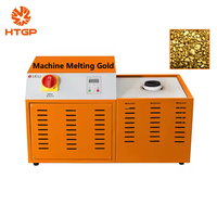 Fourneau de fusion de 1 kg, fourneau de fusion d'or, machine de fusion d'or et d'argent, fourneau à creuset de haute qualité, machine de fusion à induction électrique