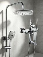 NES-CA9113 Ensemble de douche mural à eau froide avec inverseur et pommeau de douche simple à pression accrue, vente en gros usine