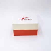 Boîte rigide en carton avec couvercle et fond, personnalisable avec logo OEM ODM, pour emballage de chaussures