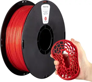 Kexcelled 3D máy in TPU Filament 1.75mm 1kg 3D in ấn Filament TPU 95A linh hoạt màu đỏ cung cấp tùy chỉnh và mẫu miễn phí