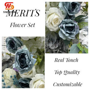 Centro de Mesa de Rosas de Seda Artificial para Boda, 1.8-2.4m, para Decoración de Eventos de Boda - Product Image 3