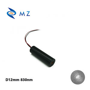 Ir (radiação infravermelha) módulo do laser da ponto d12mm 830nm da lente de vidro - Product Image 4