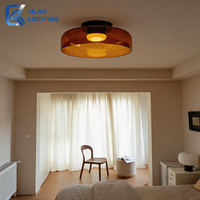 Plafonnier LED moderne et minimaliste à bord incliné pour chambre à coucher, chambre d'enfant créative, personnalisé