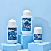 Vente en gros de flacons en plastique vides réutilisables pour lotion, avec bouchon à disque, 80 ml, 250 ml, 300 ml, 350 ml, 400 ml, 500 ml