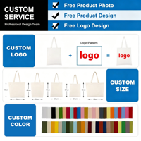 Bolsa de Tela Personalizada, Bolsa de Compras Reutilizable de Tela Orgánica, Bolsa de Algodón con Logotipo Impreso Personalizado