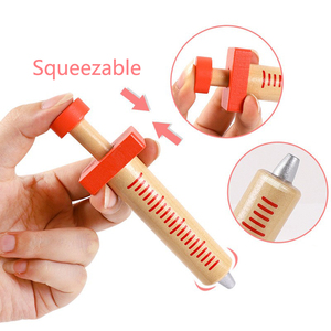 Jouets <span class=keywords><strong>de</strong></span> rôle en bois pour <span class=keywords><strong>docteur</strong></span>, nouveau design, vente en gros, jeux d'imitation, ensembles <span class=keywords><strong>de</strong></span> jeux éducatifs pour enfants - Product Image 2