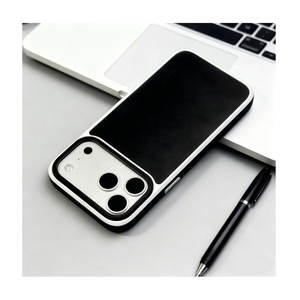 เคส TPU & PC ดีไซน์ทันสมัยสำหรับ <span class=keywords><strong>iPhone</strong></span> 17 Pro 17 Pro Max รุ่นใหม่ล่าสุด พร้อมตัวเลือกสีดำและสีขาว และโลโก้แบบกำหนดเอง - Product Image 2