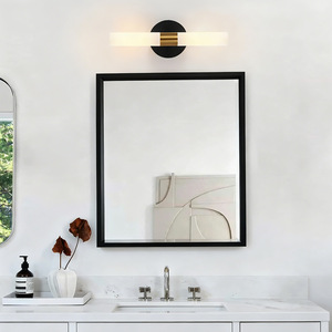Lámpara de Pared LED con Control Táctil, Cuerpo de Aluminio, Pantalla Blanca, Base para Bombilla E26, Vida Útil de 25000 Horas - Product Image 4