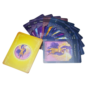 2025 personnalisation complète conception individuelle recto verso épaisseur et rigidité carte de Tarot impression personnalisée cartes de Tarot en feuille d'or - Product Image 3