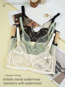 Nueva Lencería Sexy Ultrafina de Encaje, Sujetador Diario con Tirantes Ajustables y Cierre Trasero, para Pechos Grandes, Lencería para Adultos - Product Image 2