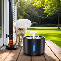 SS304 Portable Automatique Chat Fontaine Eau Potable Mangeoire Électrique Pet Chat Bol D'eau Nouvelles Tendances 5L Boîte Chat Chien Inoxydable