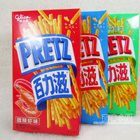 Biscuits asiatiques à succès, bâtonnets de biscuits exotiques 65g