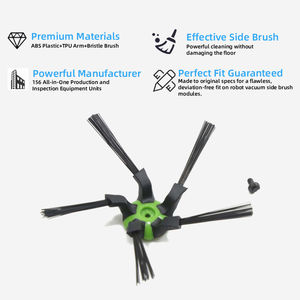 5 piezas de repuesto para cepillos laterales de barrido de bordes para aspiradora iRobot <span class=keywords><strong>Roomba</strong></span> S9 (9150) S9+ S9 Plus (9550) Serie S - Product Image 4