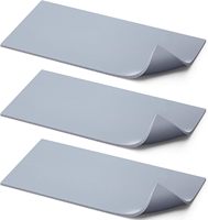 Plaque de protection thermique en silicone à cellules ouvertes noire de 10 mm d'épaisseur, 4x8 pouces, coussin en mousse absorbant les chocs, ignifuge UL94 HB/V-0