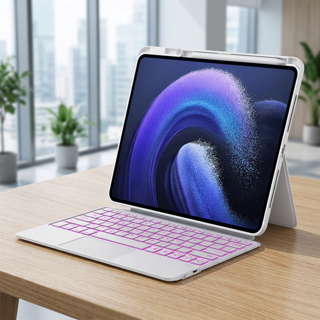 Magnetic Backlit Touchpad BT Keyboard Case for Xiaomi Pad 6/6 Pro 11" Business Office Accessories