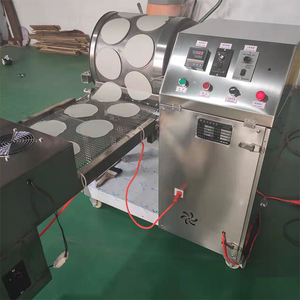 Hot Selling 304 Stainless Steel Motor Spring Roll & Lumpia Wrapper Making <b>Machine</b> High Capacity 20 PCS/MIN for Sale - Product Image 2