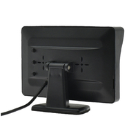 Monitor Mobil 4,3 Inci, Tampilan Gambar Mundur Input AV Dua Arah Desktop CVBS AHD, Monitor LCD Mobil