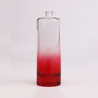 Deluxe 100ml Brun Cylindre Verre Cosmétique Bouteille De Parfum Pompe Pulvérisateur Sérigraphie Écologique Unique Nouveau Design Parfum