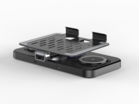 Estación de Carga Inalámbrica Magnética Multifuncional de 15W, Material de PC, 6 en 1, con Certificación CE, para Teléfono, Reloj y iPad