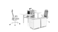 Base de bureau intelligente ergonomique moderne à 4 pieds, réglable automatiquement en hauteur, pour poste de travail assis-debout de direction