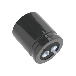 Condensador de canal del fabricante SMQ250VS102M30X35T2, 1000 uF, de aluminio, 20%, 250 V, de montaje en orificio (SNAP TH) - Product Image 1
