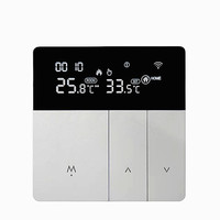 Termostato Inteligente Tuya Wi-Fi con Control Remoto por Aplicación, Panel de Control de Temperatura para Calefacción Eléctrica/Agua/Gas, 95-240V 16A/3A, Venta al Por Mayor