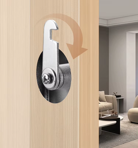 Wholesale High Quality Modern Keyless Anti Theft Anti Rust Stainless Steel Cabinet Door Triangular Quarter Turn Cam <b>Lock</b> - Product Image 4