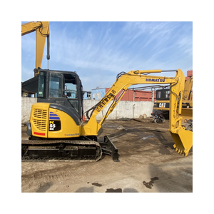 Excavatrice d'occasion PC55MR 5,5 tonnes, mini-excavatrice sur chenilles, prix bas, haute qualité, en vente à prix réduit, en stock. - Product Image 1
