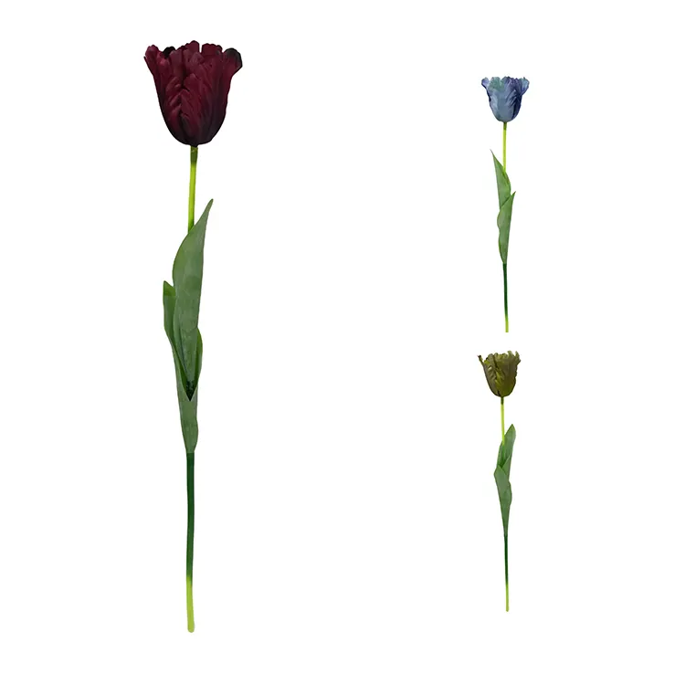 Tulipa artificial real toque flor artificial avançada hidratante sentir decoração de mesa para casa arranjo de flores