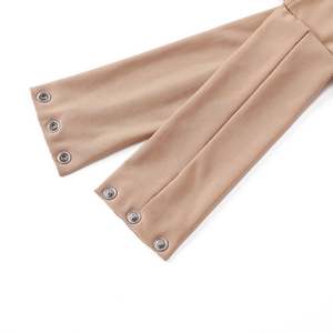 Pañuelo para la Cabeza de Jersey Premium Personalizado al por Mayor, Diseño Liso con Botón, Hiyab Instantáneo para Mujeres Musulmanas YHK0072 - Product Image 5