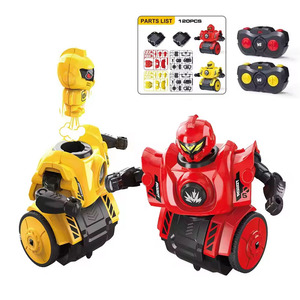 <span class=keywords><strong>Robot</strong></span> RC da Combattimento 2.4GHz, Giocattolo STEAM Fai-da-Te, <span class=keywords><strong>Robot</strong></span> Telecomandato con Suoni, Set di Gioco Interattivo per Due Persone - Product Image 1