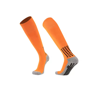 High Quality Custom Logo Non-Slip Football Sports Socks Comfortable Elastic Breathable Knitted High-Crew Summer Wholesale - Product Image 3