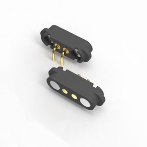 <span class=keywords><strong>2</strong></span>-poliger Abstand <span class=keywords><strong>2</strong></span>,5mm 90 ° rechtwinkliger magnetischer Pogo-Pin-Anschluss-Smart Home-Beleuchtungs-und <span class=keywords><strong>IoT</strong></span>-Geräte, direkter OEM/ODM-Lieferant - Product Image 4