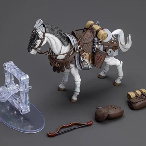 Dark Source Jianghu Series - White Feather Heavy Armored Bow Cavalry of <strong>the</strong> Northern <strong>Kingdom</strong> 1:18 Action Figure with Vehicle - Product Image 2