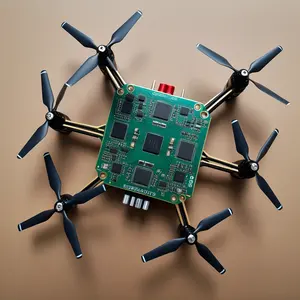 Récepteur PCBA Professional PCB assemblage design mini drone émetteur télécommande drone jouet PCBA PCB circuit imprimé