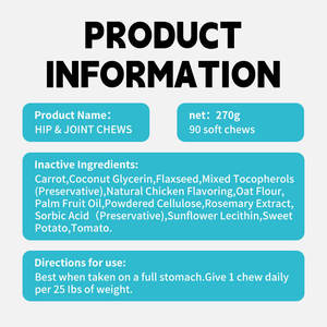 OEM Private Label Hip <span class=keywords><strong>Joint</strong></span> Soft masticazioni per cani gatti supplemento di supporto per la salute degli animali domestici integratori - Product Image 6